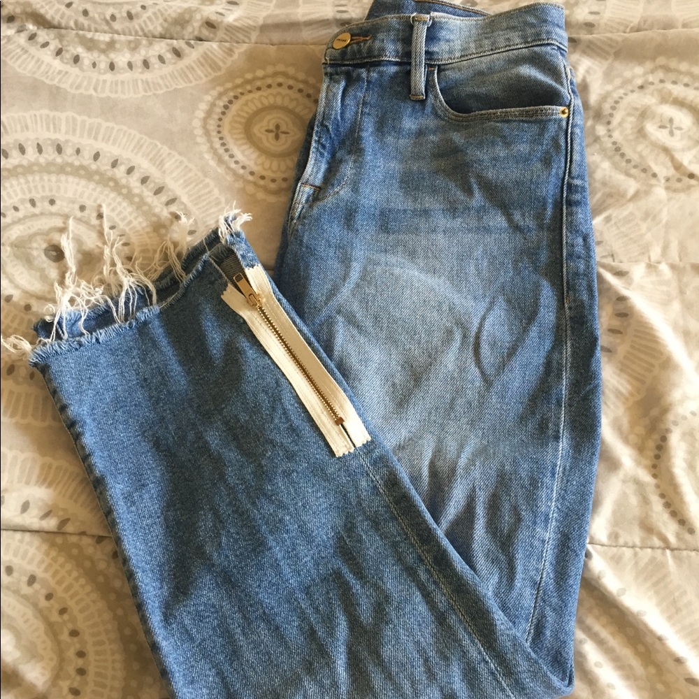 Frame High Waisted Denim